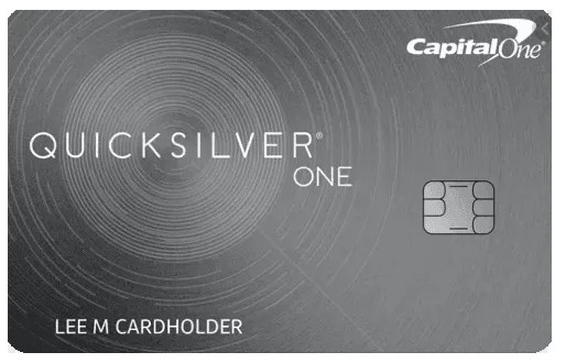 Capital One Quicksilver One Cash Rewards Credit Card